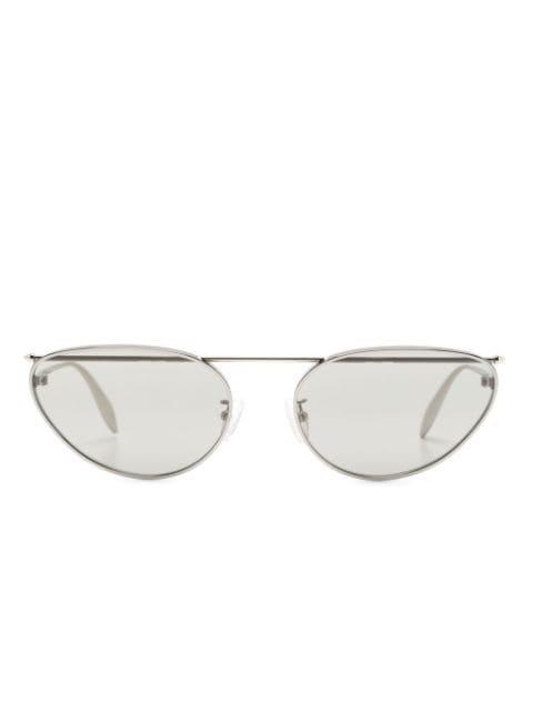 piercing-detailed cat-eye sunglasses by ALEXANDER MCQUEEN EYEWEAR
