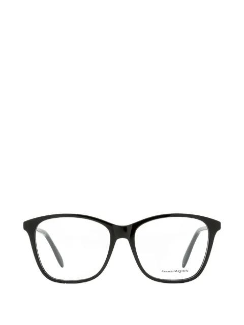 square-frame glasses by ALEXANDER MCQUEEN EYEWEAR