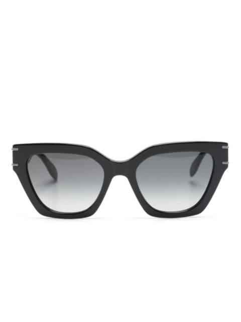 two-tone cat-eye sunglasses by ALEXANDER MCQUEEN EYEWEAR