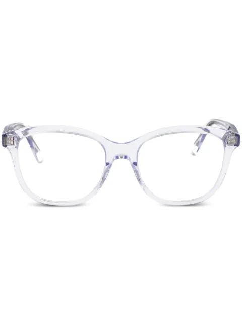 wayfarer-frame glasses by ALEXANDER MCQUEEN EYEWEAR