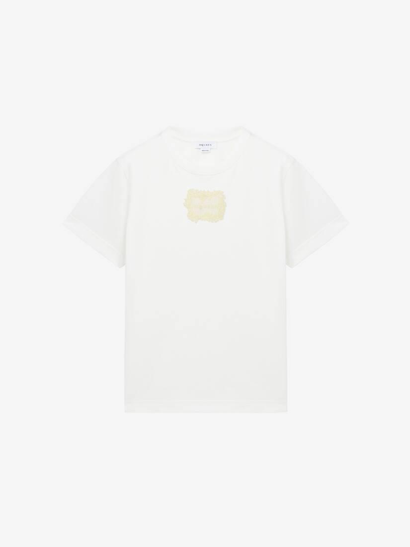 Embroidered Logo Patch T-shirt by ALEXANDER MCQUEEN