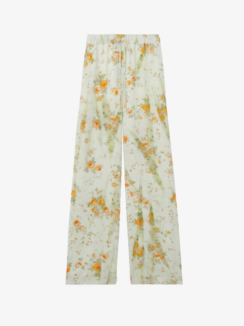Floral Pyjama Trousers by ALEXANDER MCQUEEN