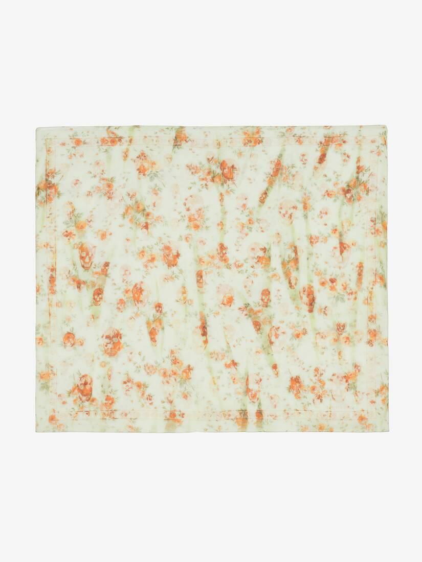 Floral Skull Scarf by ALEXANDER MCQUEEN