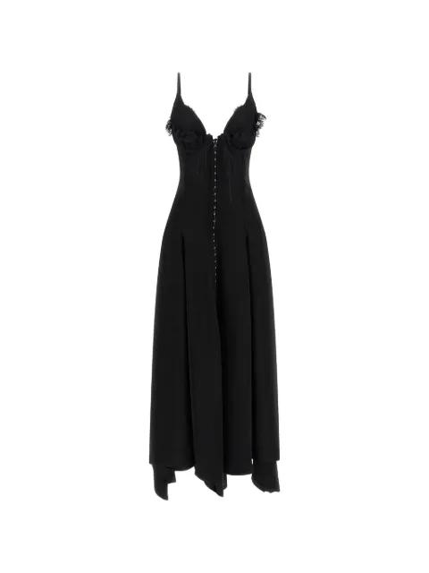 Gancini lace-insert dress by ALEXANDER MCQUEEN