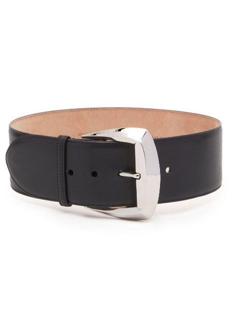 Geometric Buckle waist belt by ALEXANDER MCQUEEN