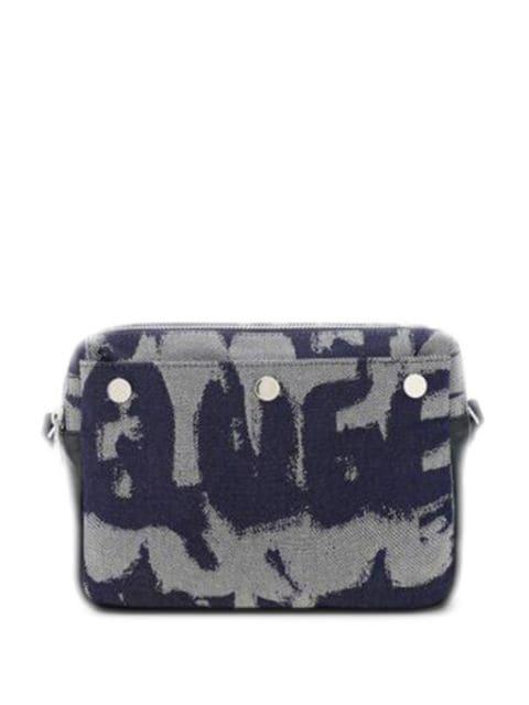 Graffiti-print crossbody bag by ALEXANDER MCQUEEN