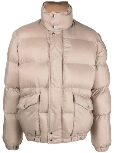 Graffiti-print puffer jacket by ALEXANDER MCQUEEN