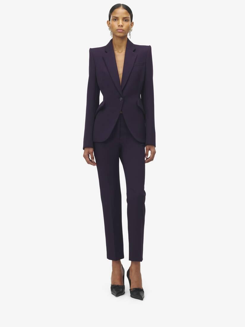 Grain De Poudre Cigarette Trousers by ALEXANDER MCQUEEN