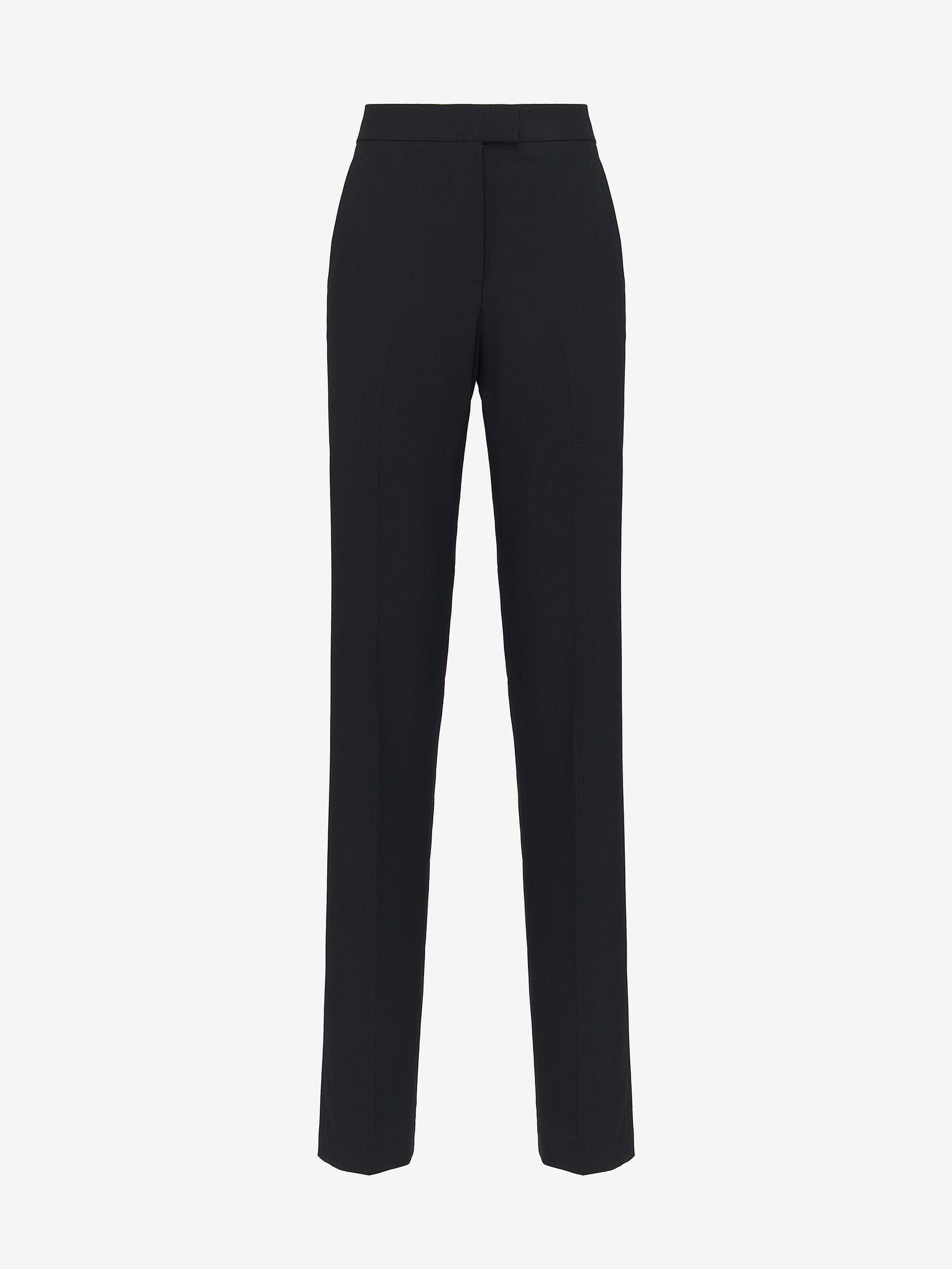 High-waisted Cigarette Trousers by ALEXANDER MCQUEEN