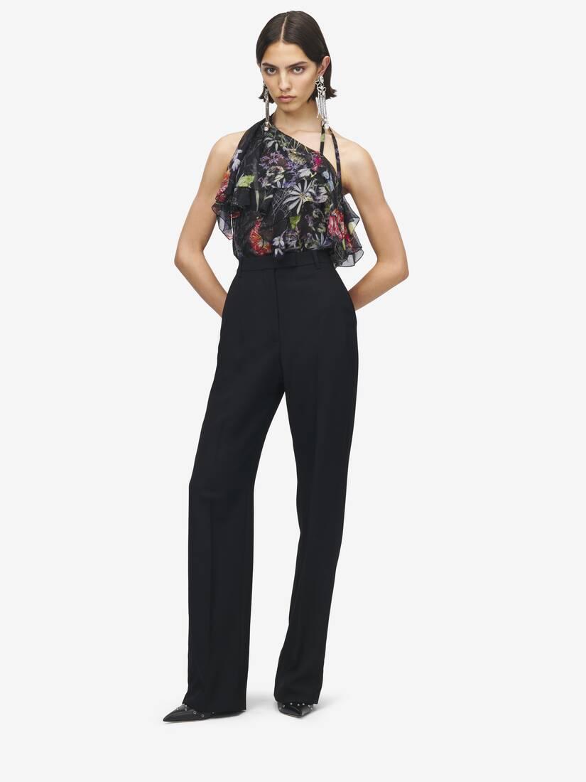 High-waisted Tailored Trousers by ALEXANDER MCQUEEN