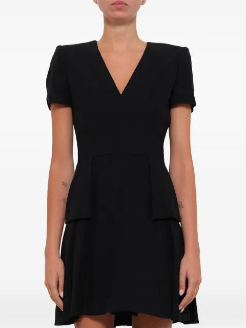 Leaf Crepe mini dress by ALEXANDER MCQUEEN