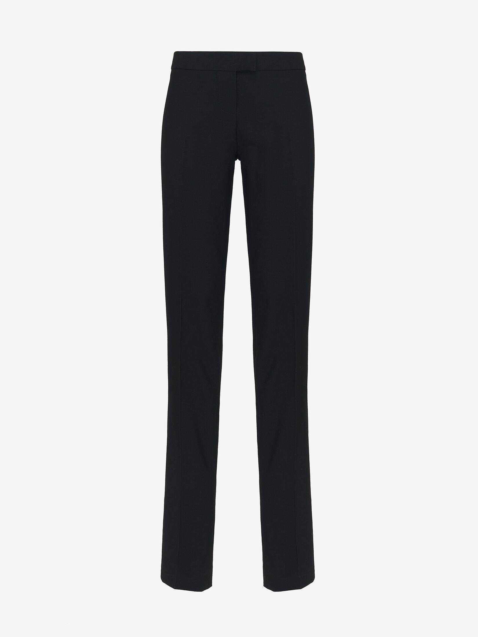 Low-waisted Straight Leg Trousers by ALEXANDER MCQUEEN