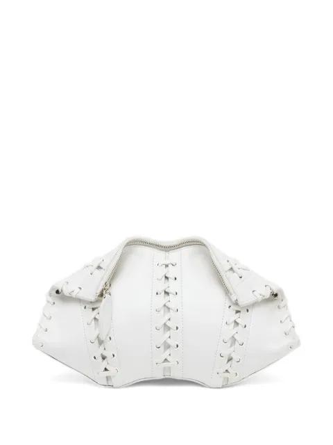 Manta lace-up clutch bag by ALEXANDER MCQUEEN