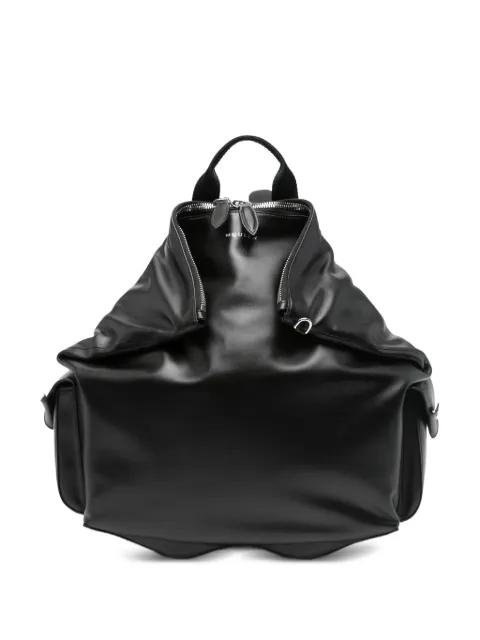 Manta leather backpack by ALEXANDER MCQUEEN