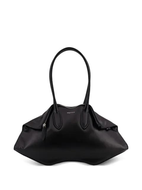 Manta studded leather shoulder bag by ALEXANDER MCQUEEN