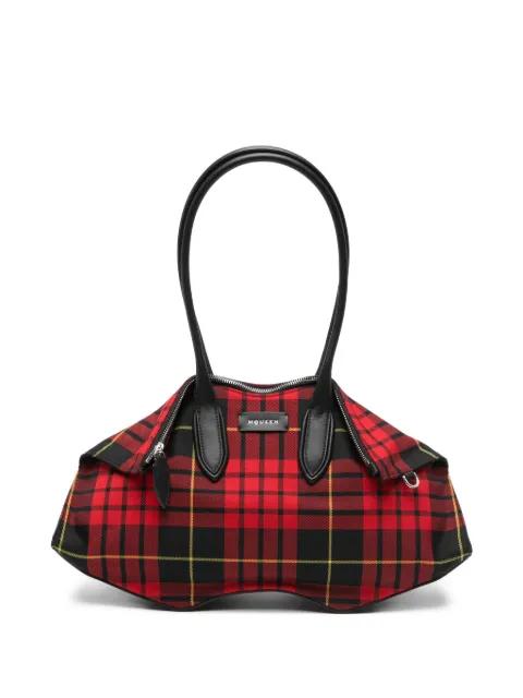 Manta tartan shoulder bag by ALEXANDER MCQUEEN