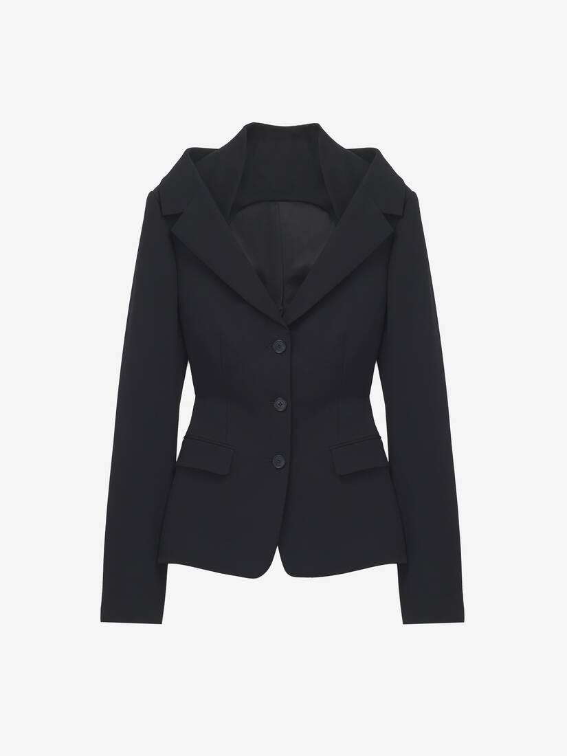 Off-the-shoulder Harness Jacket by ALEXANDER MCQUEEN