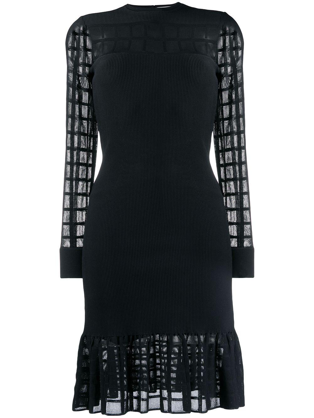Ottoman knit mini dress by ALEXANDER MCQUEEN