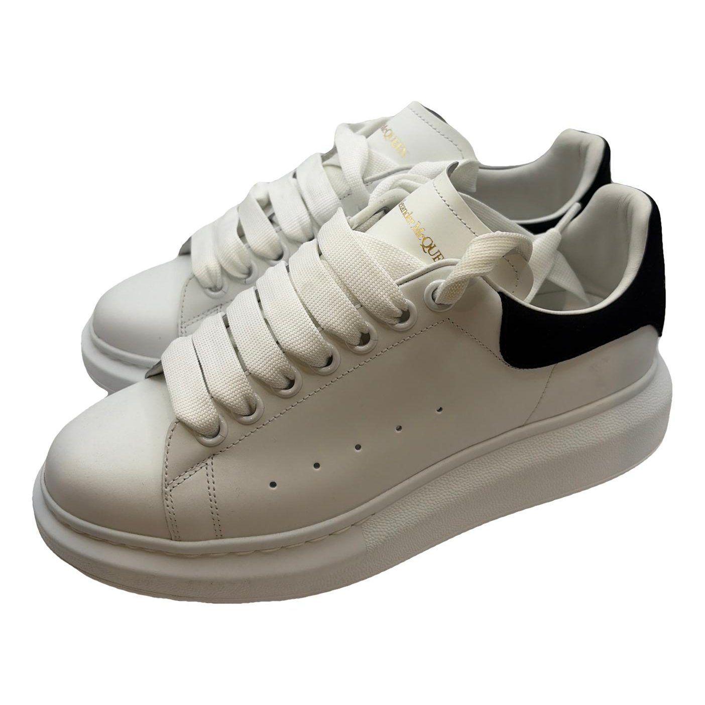 Oversize leather trainers by ALEXANDER MCQUEEN Oversize leather trainers by ALEXANDER MCQUEEN