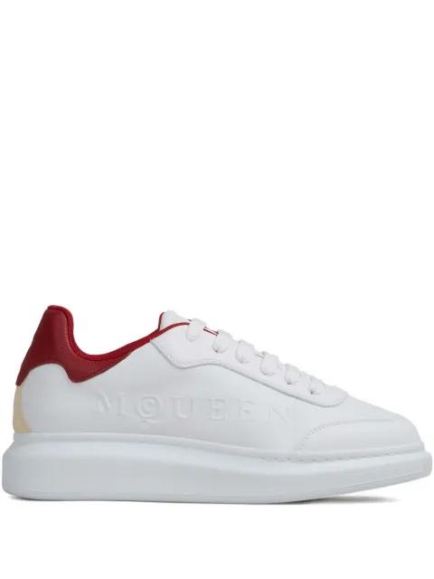 Oversized embossed trainers by ALEXANDER MCQUEEN