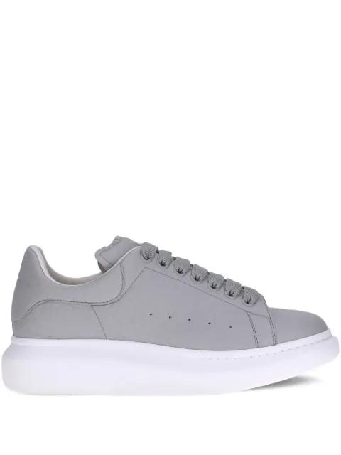 Oversized logo-print sneakers by ALEXANDER MCQUEEN