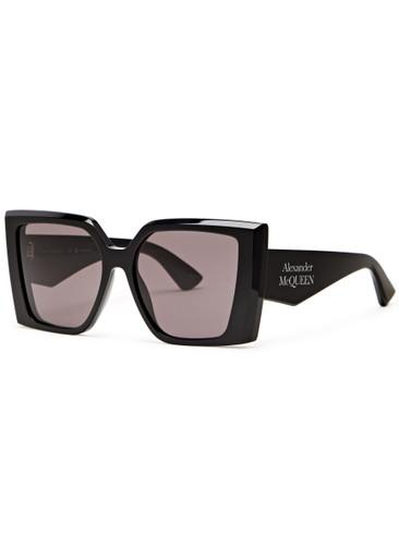 Oversized square-frame sunglasses by ALEXANDER MCQUEEN