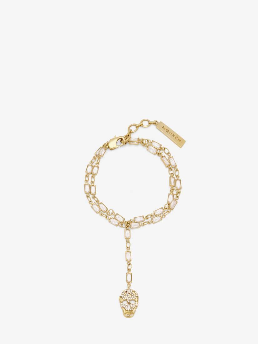 Pavé Skull Bracelet by ALEXANDER MCQUEEN