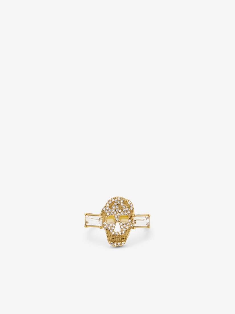 Pavé Skull Ring by ALEXANDER MCQUEEN