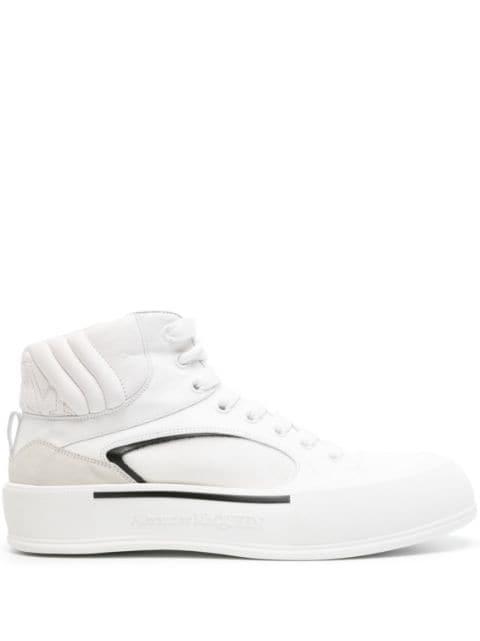 Seal-embroidered sneakers by ALEXANDER MCQUEEN