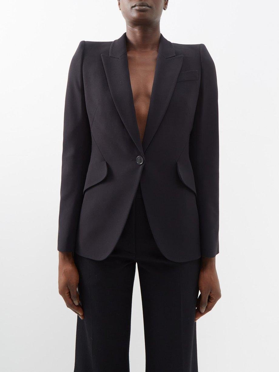 Single-breasted tailored jacket by ALEXANDER MCQUEEN