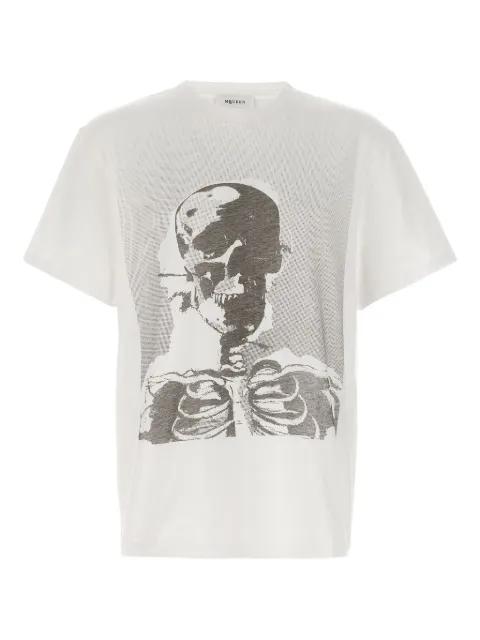 Skeleton printed T-shirt by ALEXANDER MCQUEEN