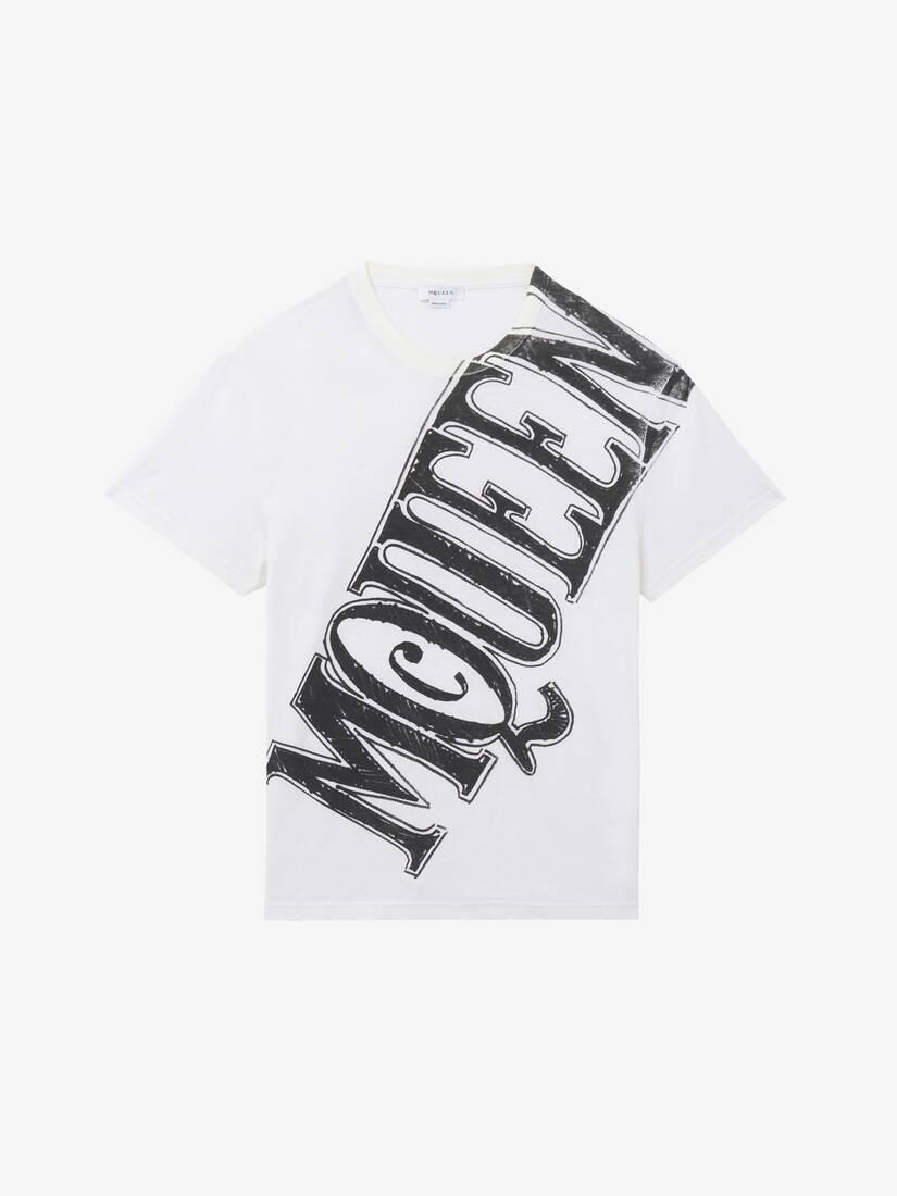 Sketch Logo Print T-shirt by ALEXANDER MCQUEEN