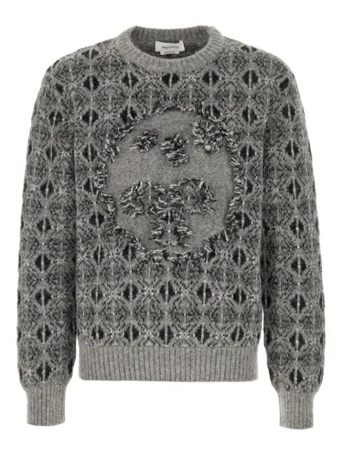 Skull Fair Isle sweater by ALEXANDER MCQUEEN