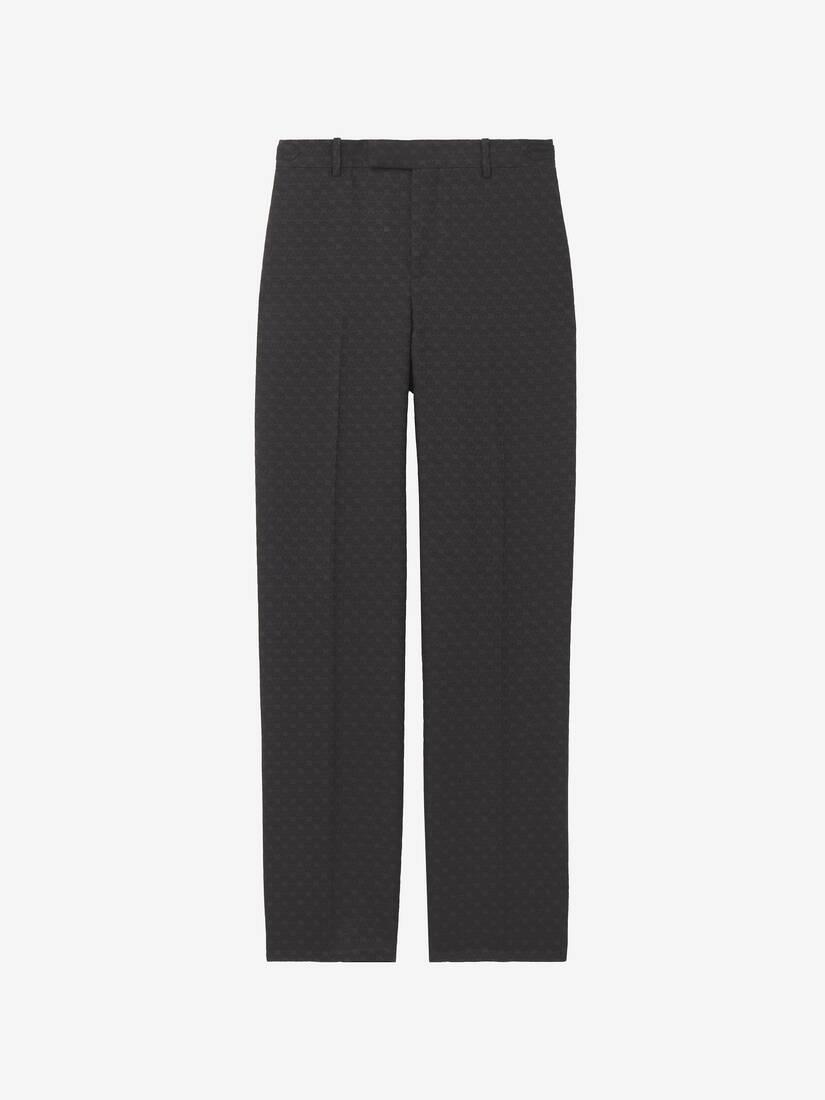 Skull Jacquard Tailored Trousers by ALEXANDER MCQUEEN