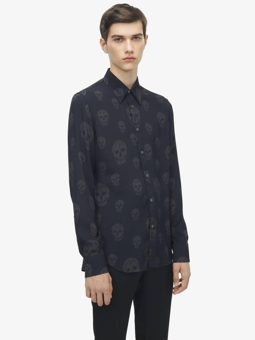 Skull Print Shirt by ALEXANDER MCQUEEN