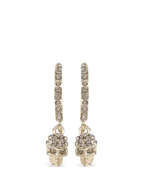 Skull embellished earrings by ALEXANDER MCQUEEN