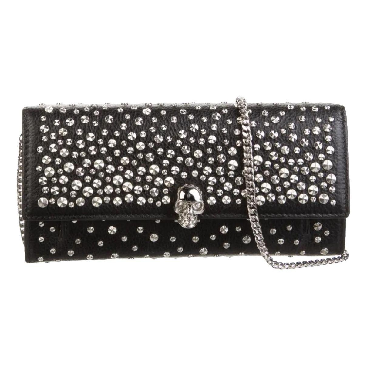 Skull leather handbag by ALEXANDER MCQUEEN