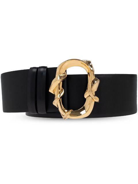 Snake-bucke belt by ALEXANDER MCQUEEN