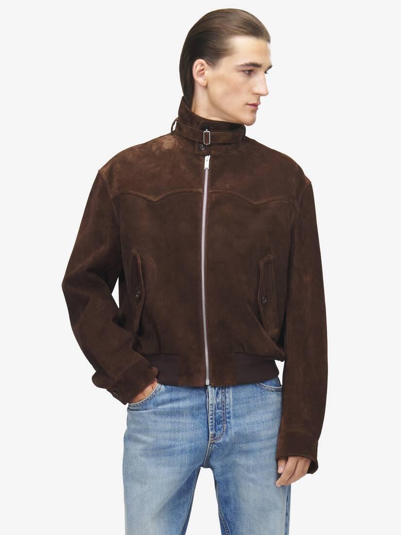 Suede Blouson by ALEXANDER MCQUEEN