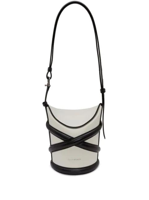 The Curve bucket bag by ALEXANDER MCQUEEN