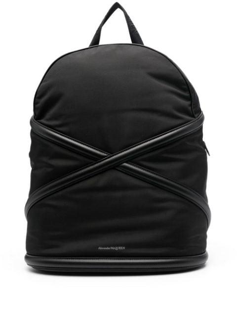 The Harness logo backpack by ALEXANDER MCQUEEN