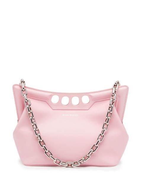 The Peak curved mini bag by ALEXANDER MCQUEEN