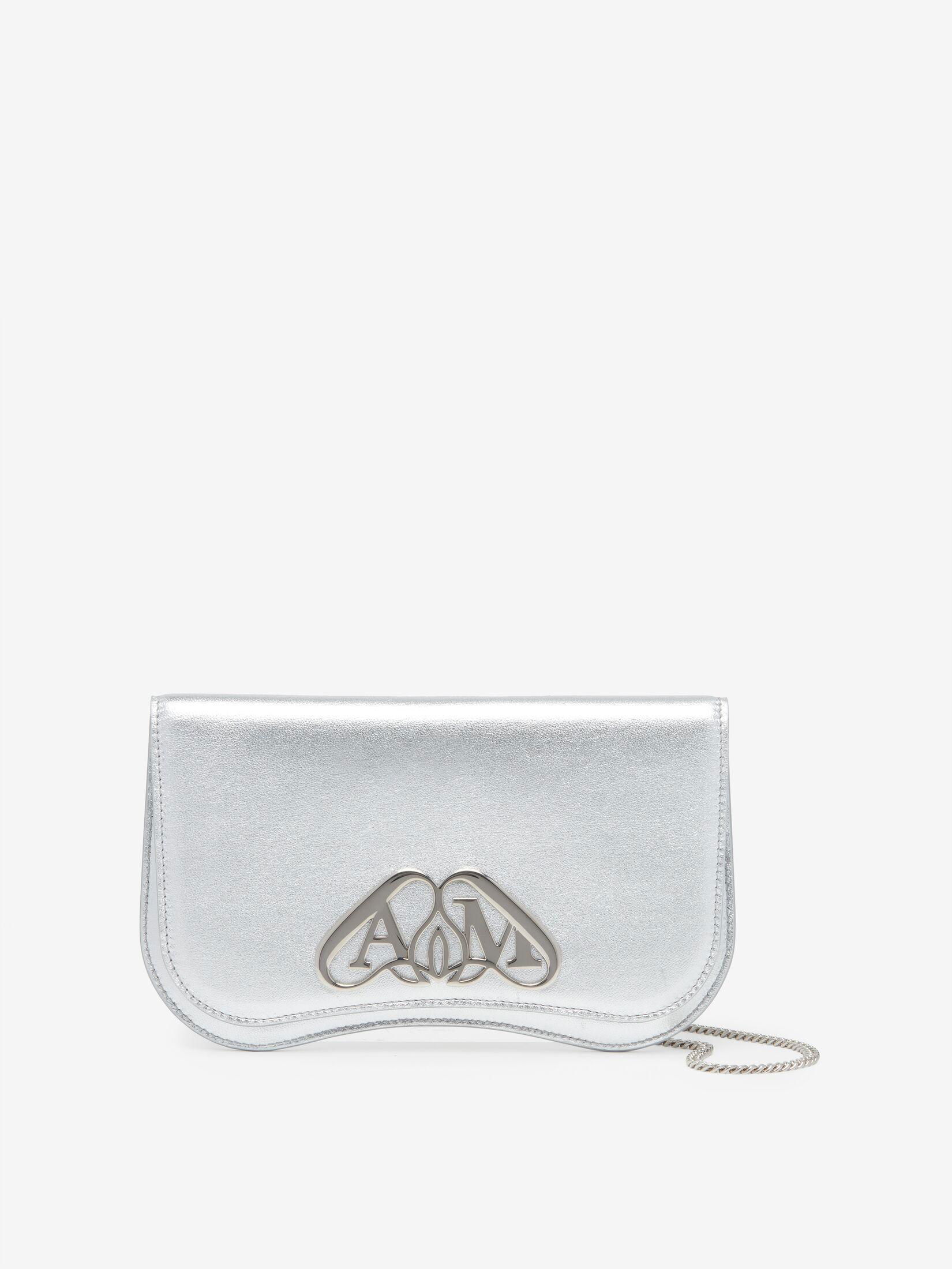 The Seal Phone mini bag With Chain by ALEXANDER MCQUEEN