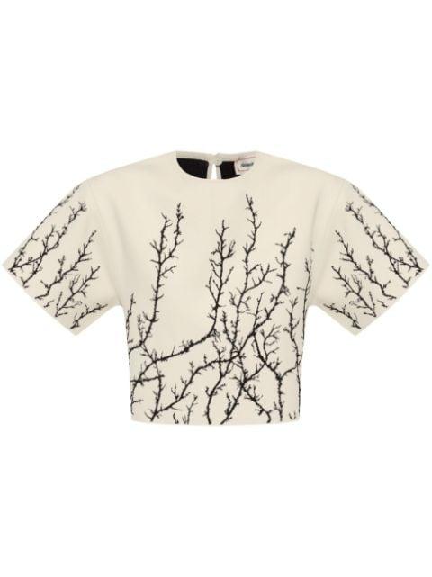Thorn Branches top by ALEXANDER MCQUEEN
