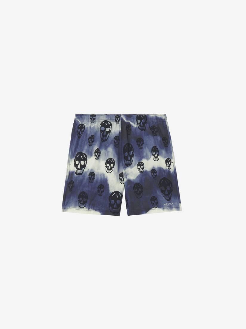 Tie-Dye Skull Swim Shorts by ALEXANDER MCQUEEN