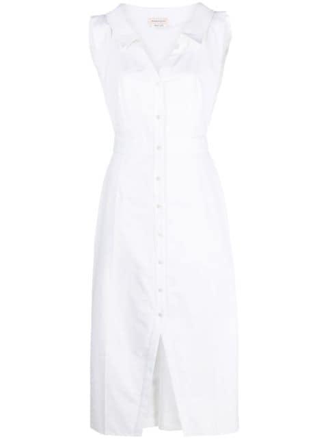 V-neck sleeveless dress by ALEXANDER MCQUEEN