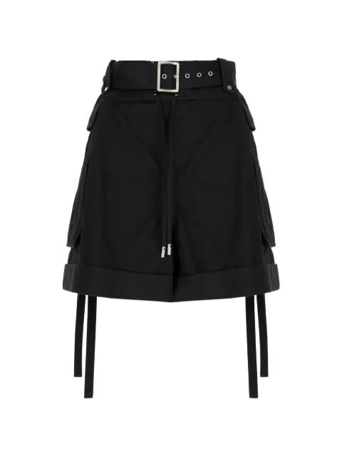 belted cargo shorts by ALEXANDER MCQUEEN