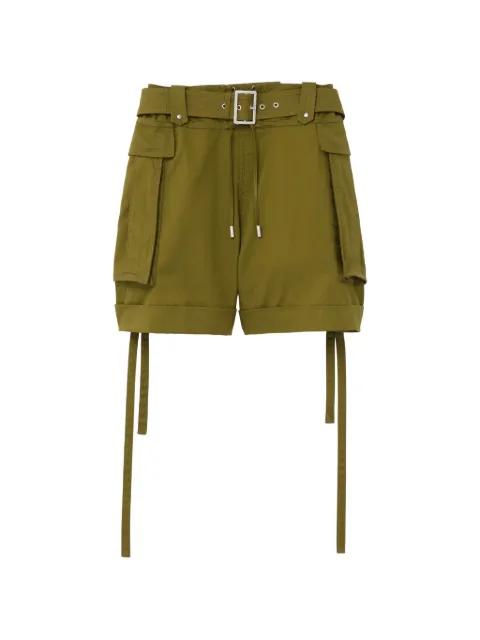 belted cargo shorts by ALEXANDER MCQUEEN