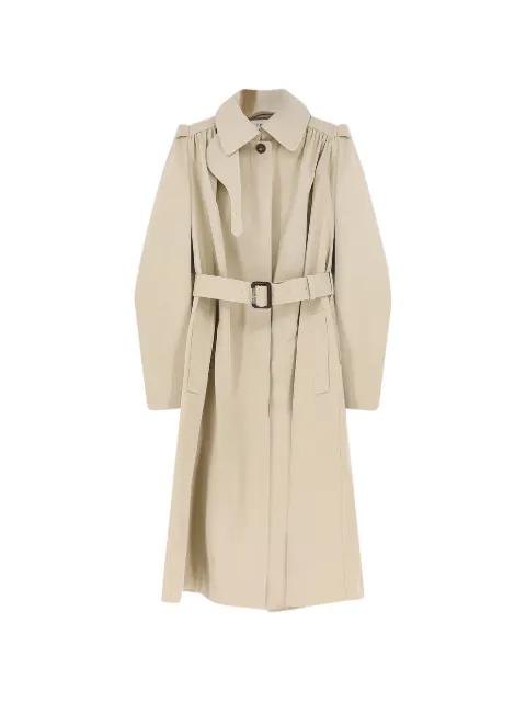 belted coat by ALEXANDER MCQUEEN