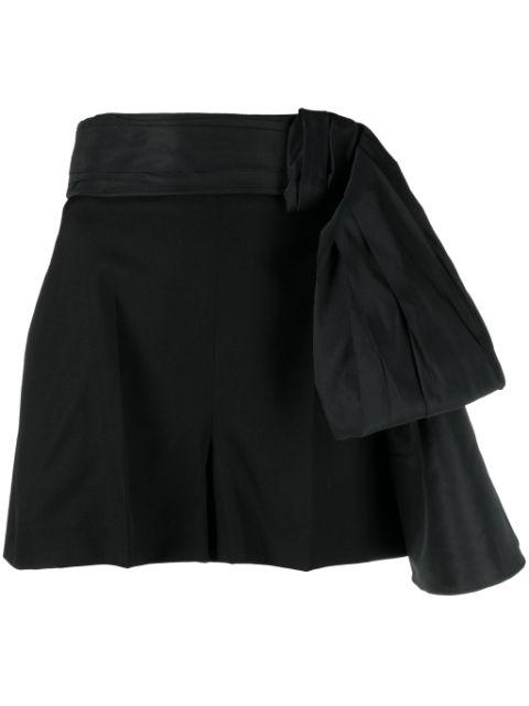 bow-detail tailored shorts by ALEXANDER MCQUEEN